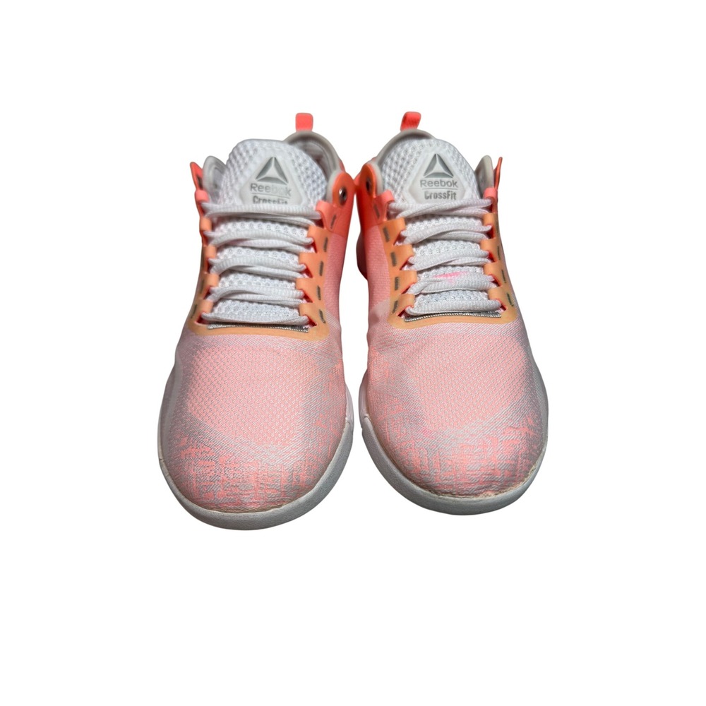 Reebok‎ Crossfit Nano 8 Peach Coral Pink Womens Training Shoes Sz 7.5